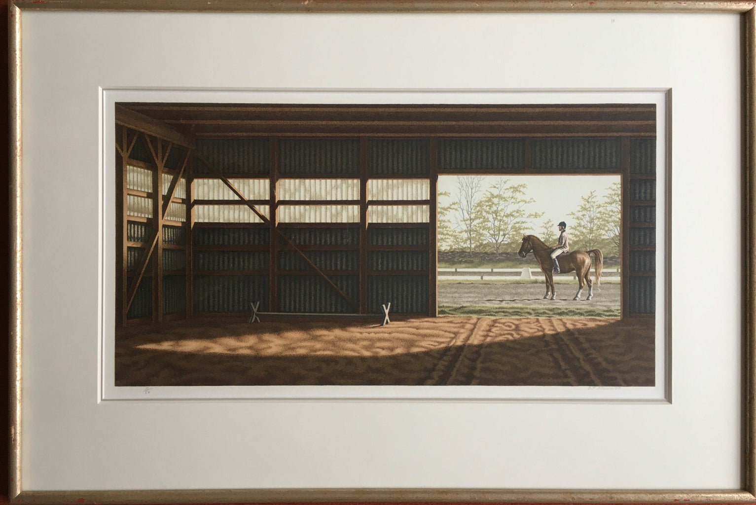 "Untitled (Outside the Stable)" - Daniel Brown