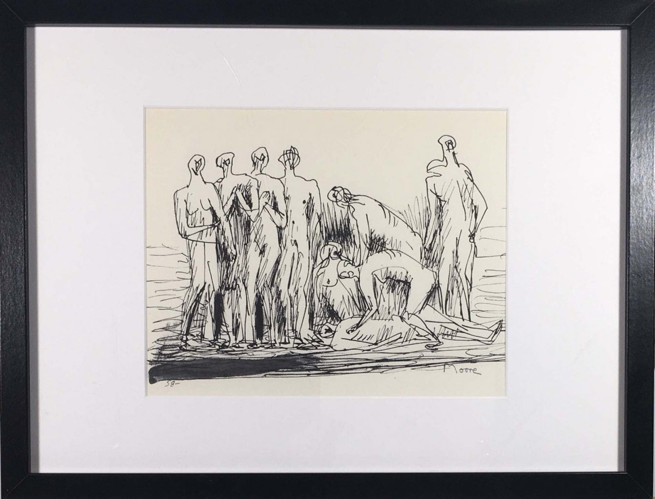 Preparatory Sketches -  Henry Moore