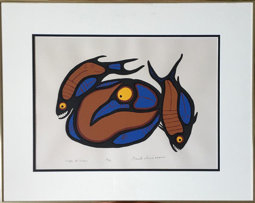 "Images of Myths" -  Norval Morrisseau