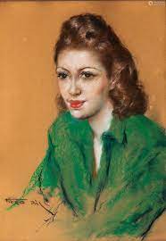 "Woman in Green" - Pal Fried