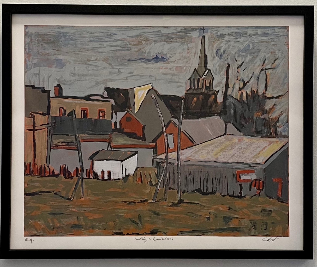 "Village Québécois"  - Pierre Huot